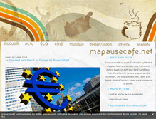 Tablet Screenshot of mapausecafe.net